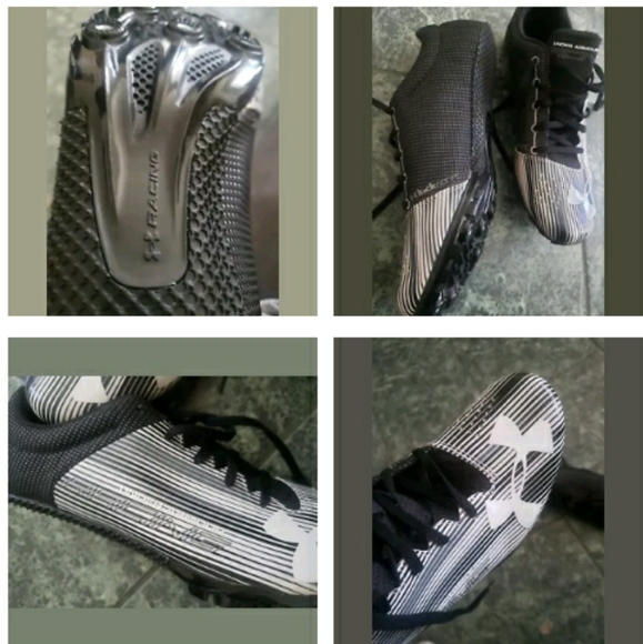 Under Armour Kick Sprint Mens Racing Spikes 11.5 - Picture 2 of 5
